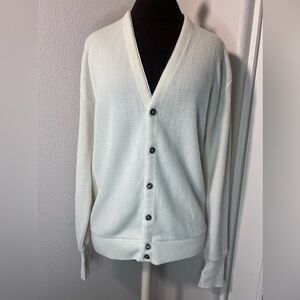 Classics Vintage Button Down Knit Cardigan Size Medium